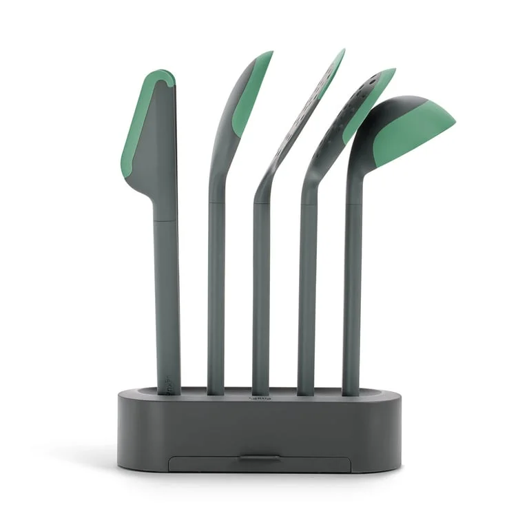 Cooking Utensils with Stand Lekue 6 pcs, Non-Scratch