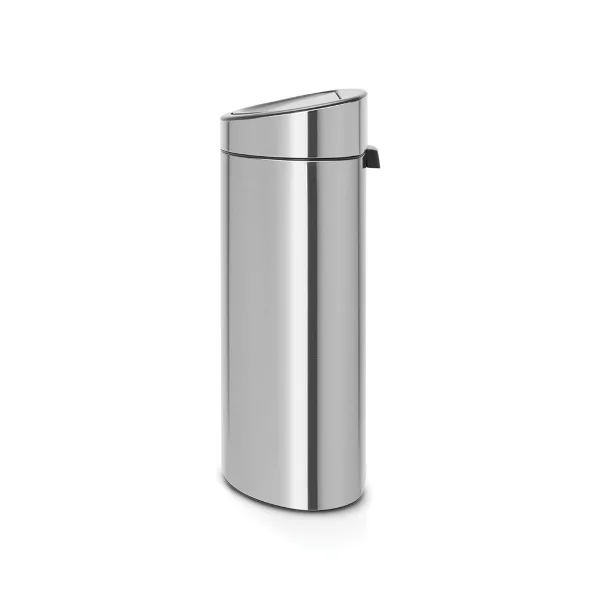 Coș de gunoi Brabantia Touch Recycle 23+10L, Matt Steel