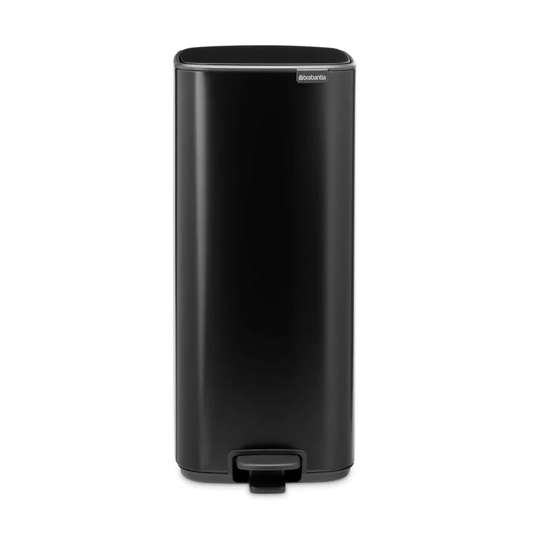 Waste Bin Brabantia Bo Pedal 30L, Matt Black