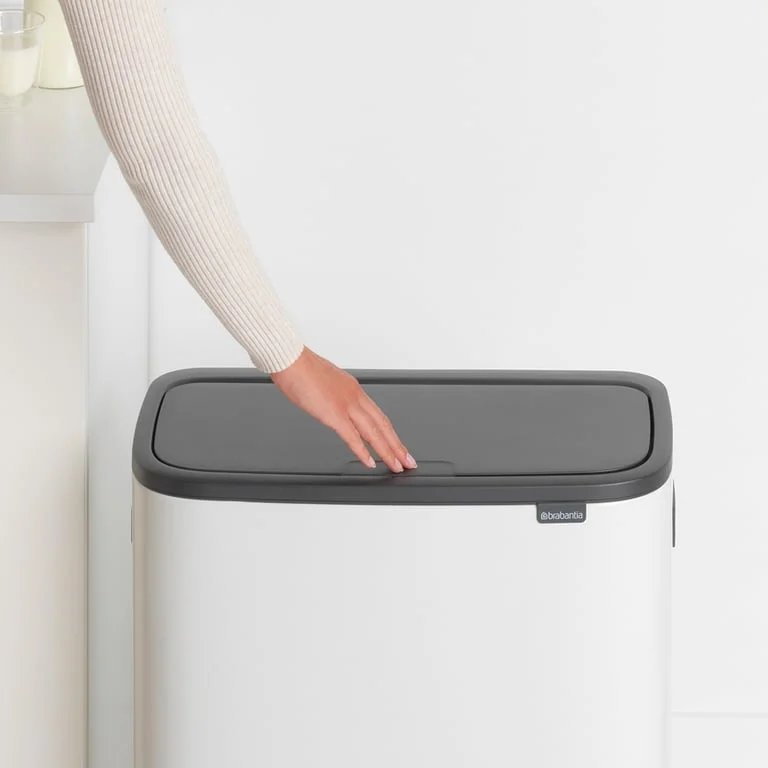 Coș de gunoi Brabantia Bo Touch 60L, White
