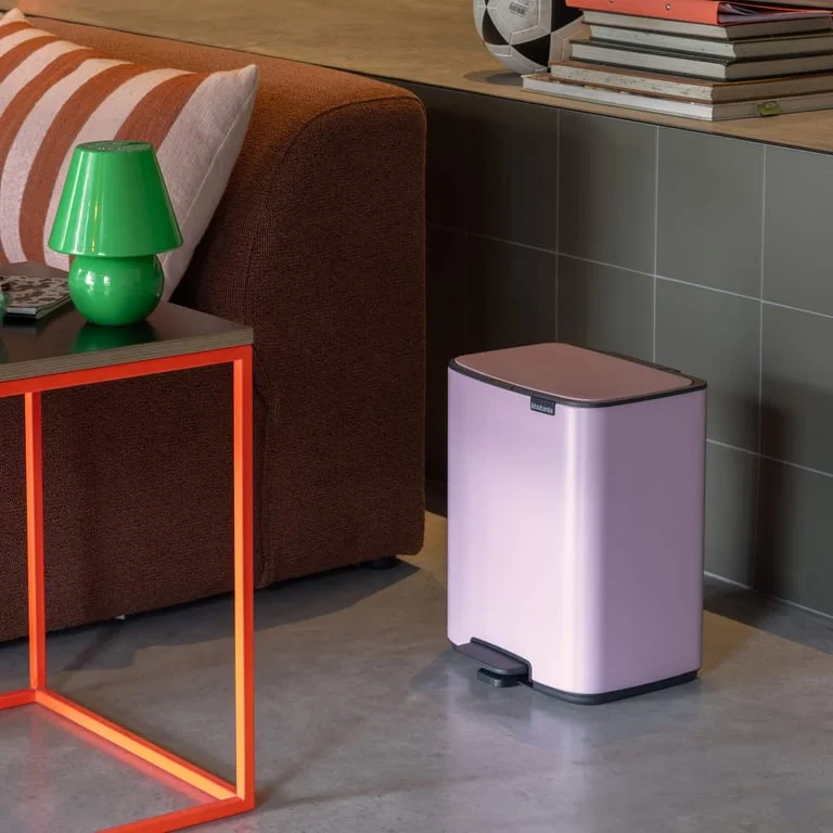 Waste Bin Brabantia Bo Pedal 12L, Lilac Pink