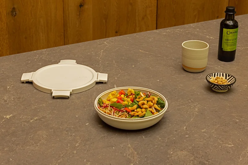 Lunch Bowl Brabantia Make&Take Soft Beige 1L, Plastic