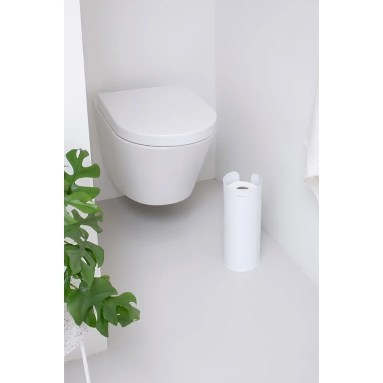 Suport pentru hârtie igienică de rezervă Brabantia ReNew White