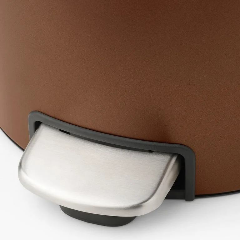 Coș de gunoi cu pedală Brabantia NewIcon 30L, Warm Bronze