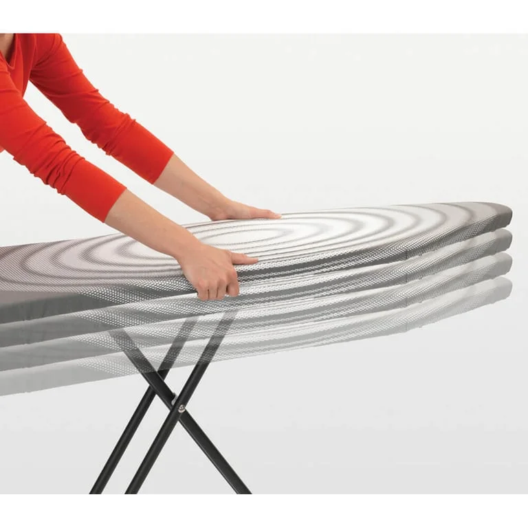 Masă de călcat Brabantia B 124x38cm cu suport pentru fier de călcat, Titan Oval