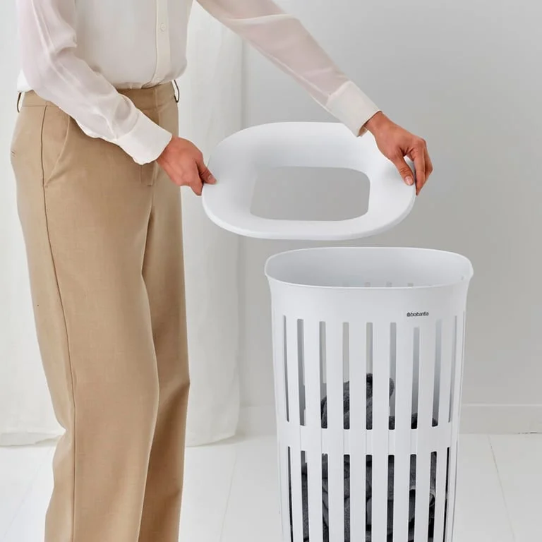 Coș de rufe Brabantia Collect-It Hi, 55L, White