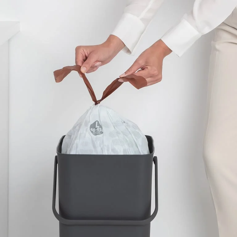 Coș de colectare selectivă Brabantia Sort&Go 40L, Grey