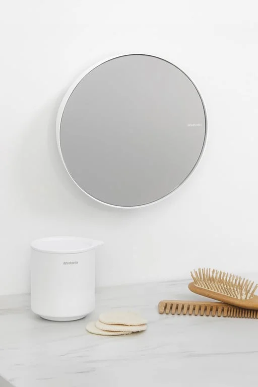 Bathroom Mirror Brabantia MindSet Mineral Fresh White