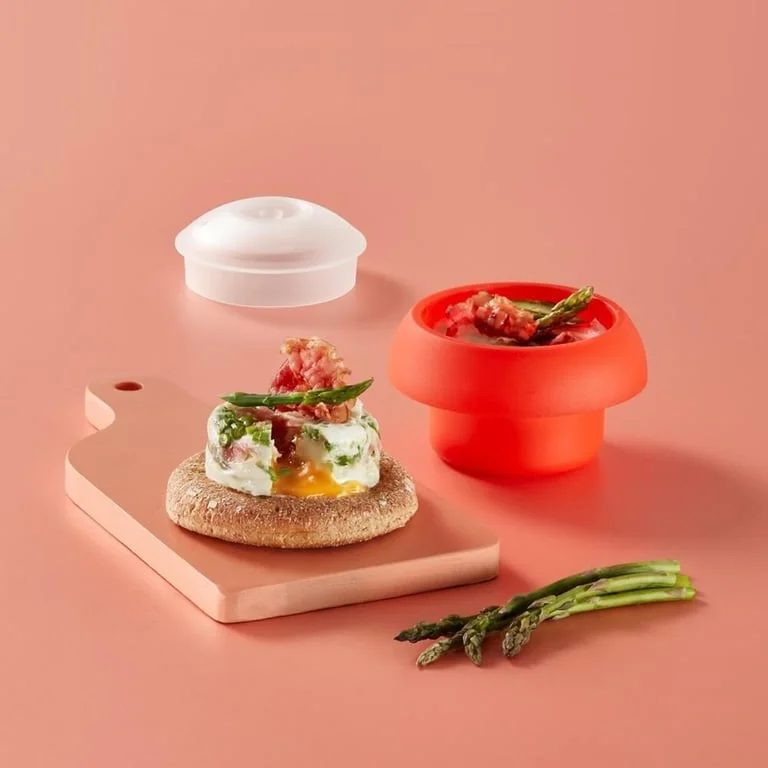 Egg cylinder for microwave Lekue