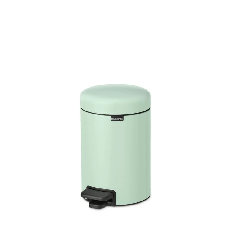 Coș de gunoi cu pedală Brabantia NewIcon 3L, Jade Green