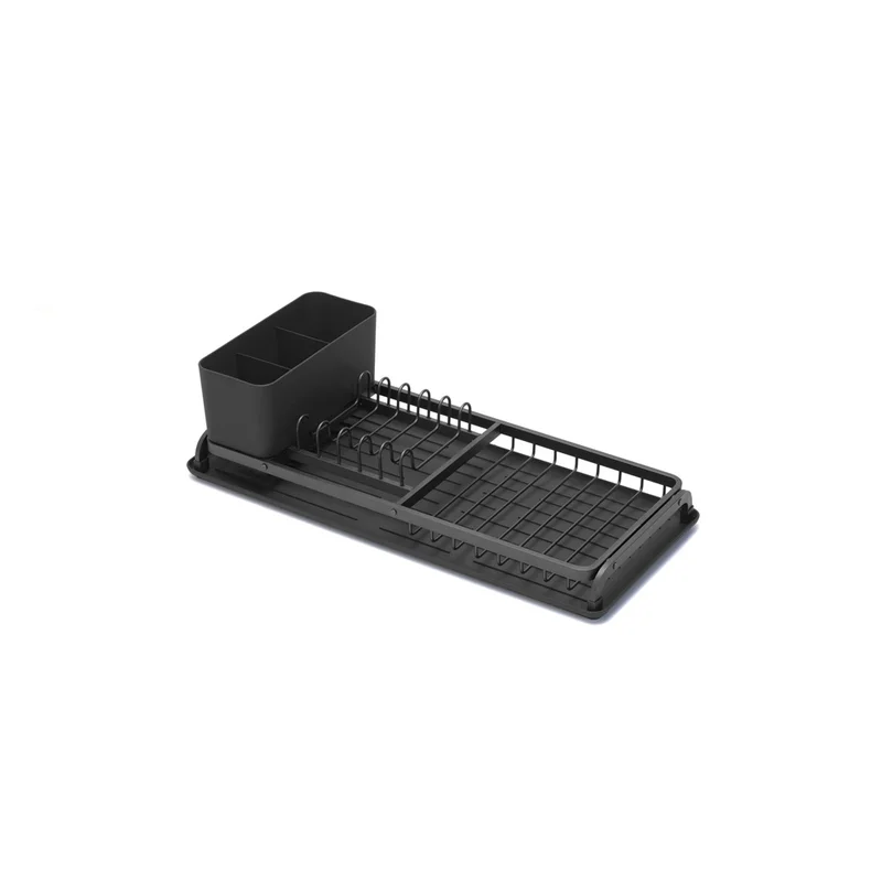 Uscător de vase Brabantia Dark Grey, compact