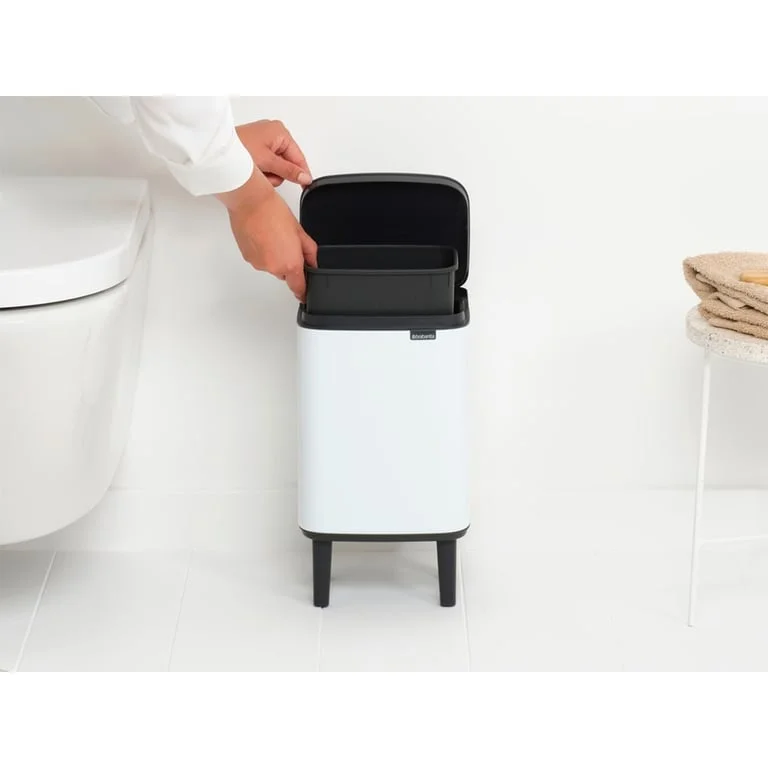 Coș de gunoi Brabantia Bo Small Hi 4L, White