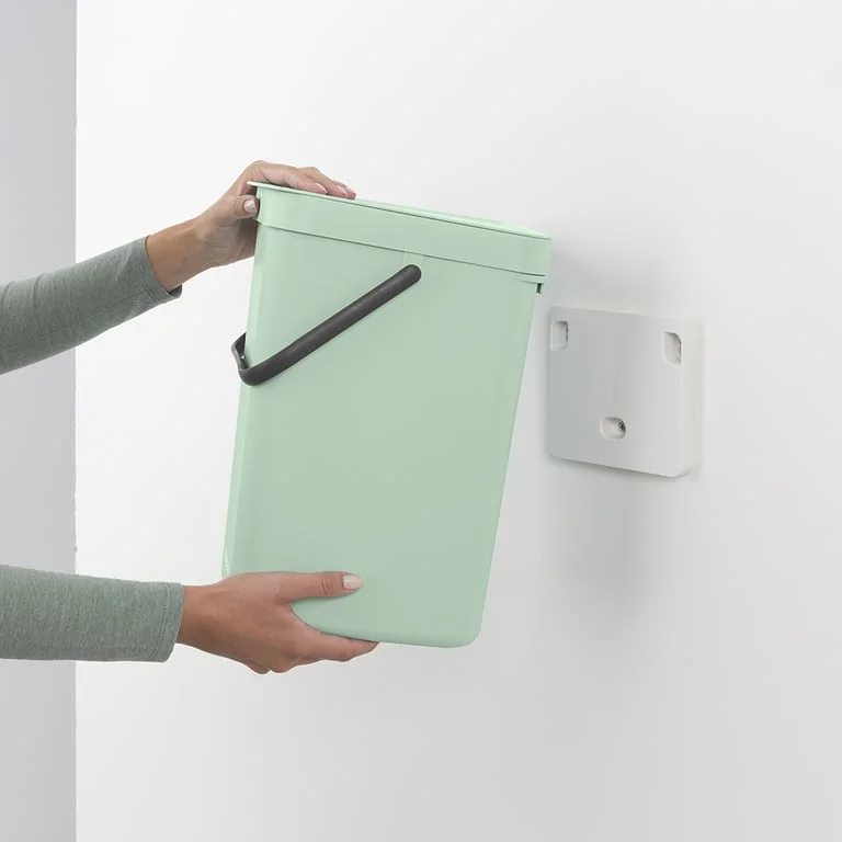 Coș de colectare selectivă Brabantia Sort&Go 12L, Jade Green