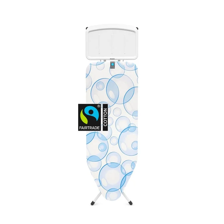 Masă de călcat Brabantia C 124x45cm cu suport pentru generator de abur, PerfectFlow Bubbles