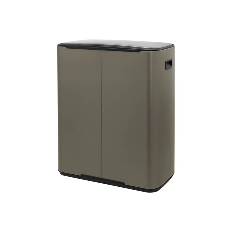 Coș de gunoi Brabantia Bo Pedal 60L, Platinum