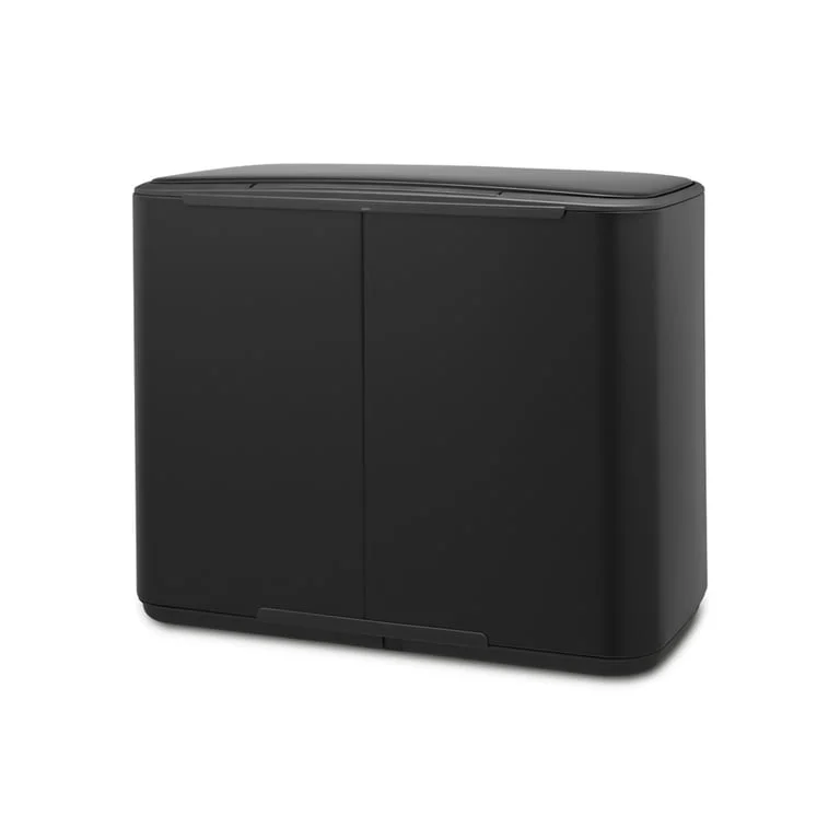 Brabantia Bo Pedal Bin, 11/23L, Matt Black