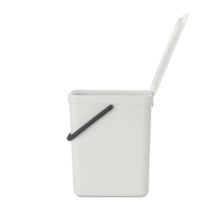Coș de colectare selectivă Brabantia Sort&Go 25L, Light Grey