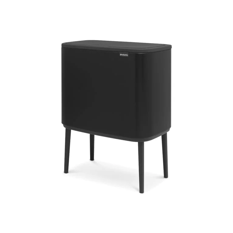 Coș de gunoi Brabantia Bo Touch 36L, Matt Black