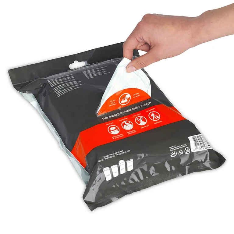 PerfectFit Bags Brabantia Size H, 50-60L, 30 pcs, White N