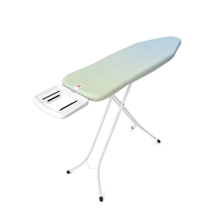 Ironing Board Brabantia B 124x38cm, Solid Steam Iron Rest, Soothing Sea