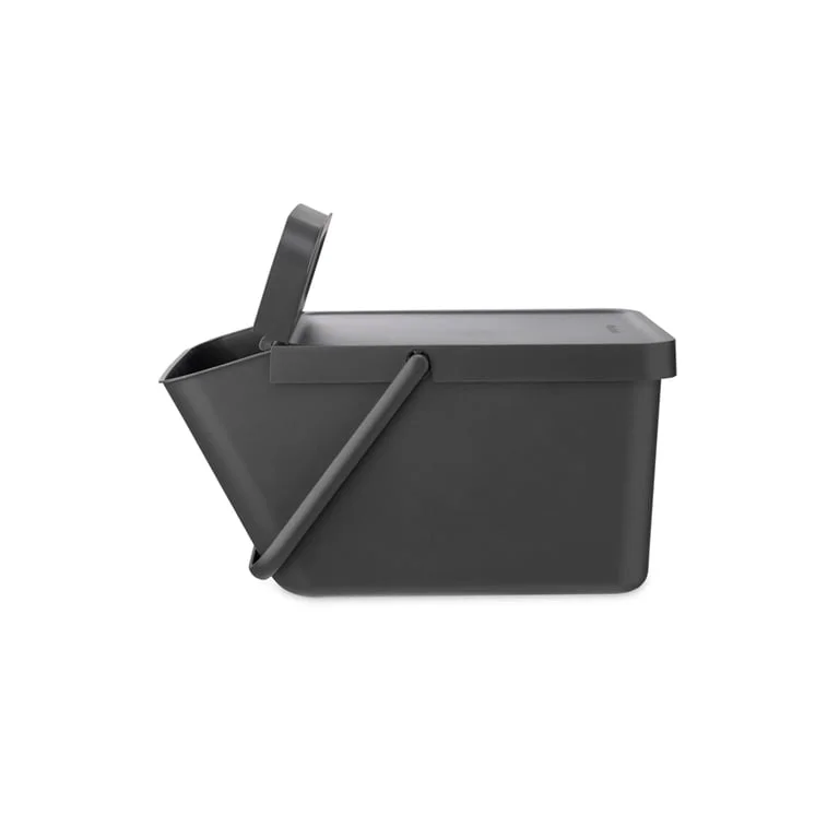 Coș de colectare selectivă Brabantia Sort&Go Stackable 20L, Grey