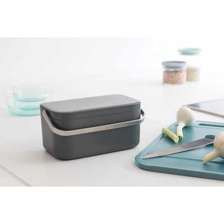 Cutie pentru deșeuri alimentare Brabantia SinkSide Dark Grey