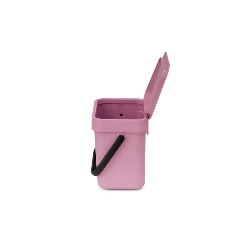 Coș de colectare separată Brabantia Sort&Go 3L, Lilac Pink