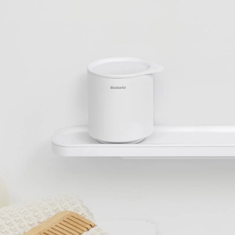 Cutie de accesorii pentru baie Brabantia MindSet Mineral Fresh White