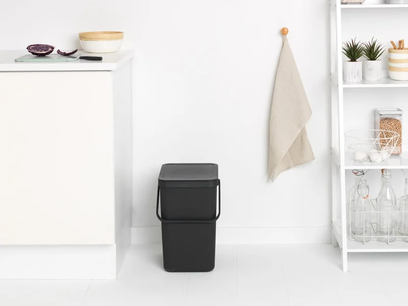 Coș de colectare selectivă Brabantia Sort&Go 25L, Grey