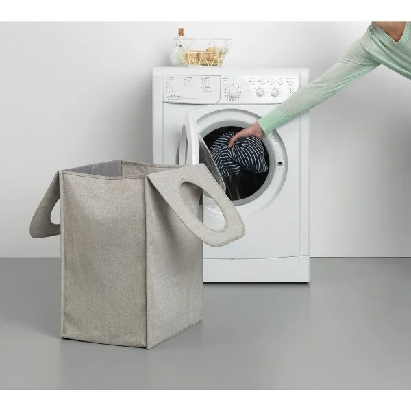 Sac de rufe Brabantia 55L, Grey, dreptunghiular