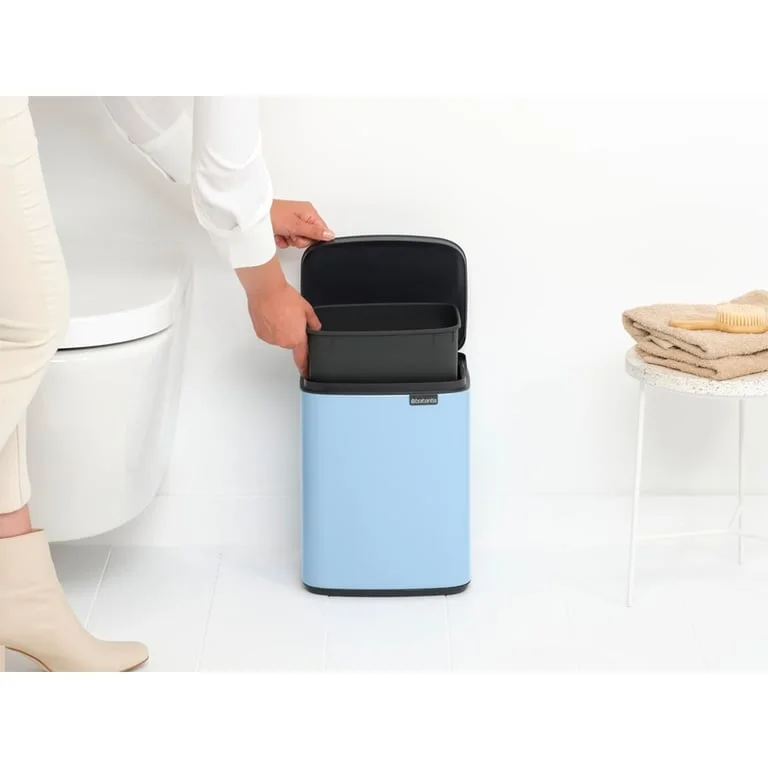 Coș de gunoi Brabantia Bo Small 7L, Dreamy Blue