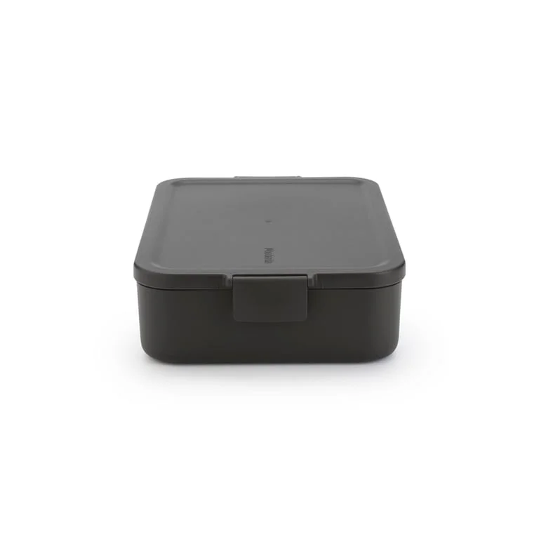 Lunch Box Brabantia Make&Take Dark Grey Large, Plastic, Bento