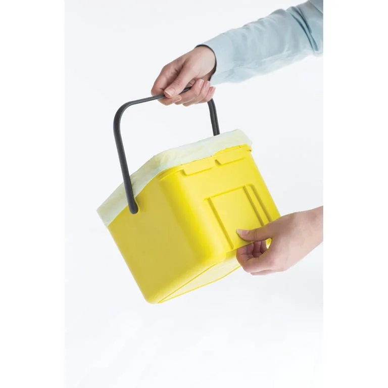 Coș de colectare selectivă Brabantia Sort&Go 6L, Dark Grey