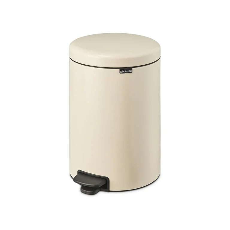Coș de gunoi cu pedală Brabantia NewIcon 20L, Soft Beige