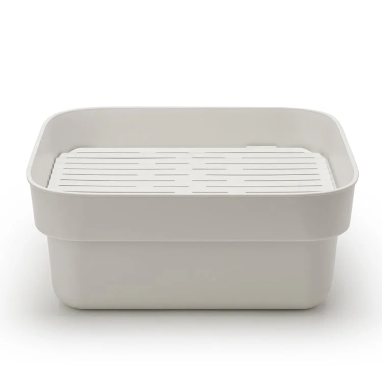 Washing Up Bowl with Drying Tray Brabantia, Light Grey