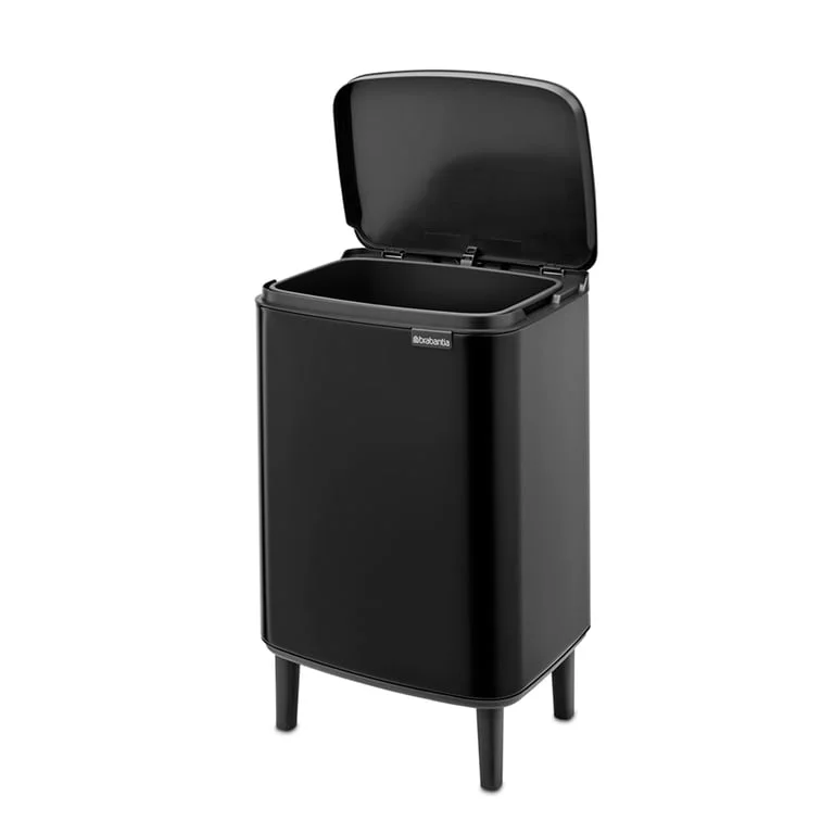 Coș de gunoi Brabantia Bo Small Hi 12L, Matt Black