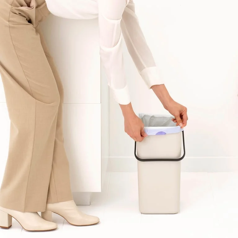 Coș de colectare separată Brabantia Sort&Go 16L, Soft Beige