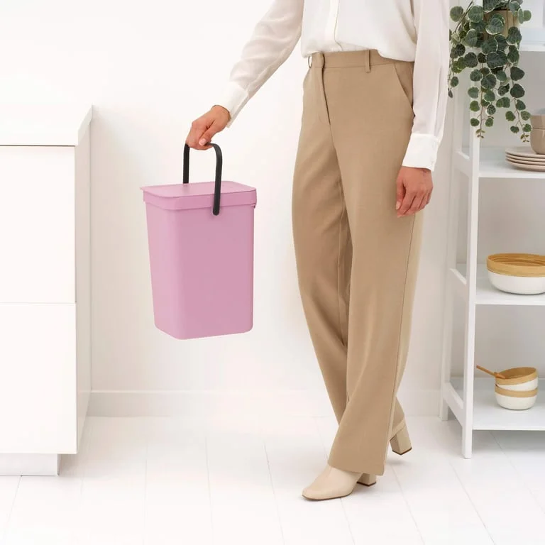 Coș de colectare separată Brabantia Sort&Go 12L, Lilac Pink
