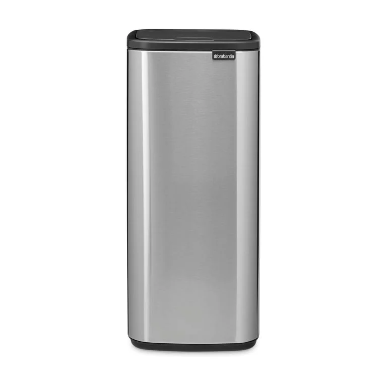 Waste Bin Brabantia Bo Touch 30L, Matt Steel Fingerprint Proof