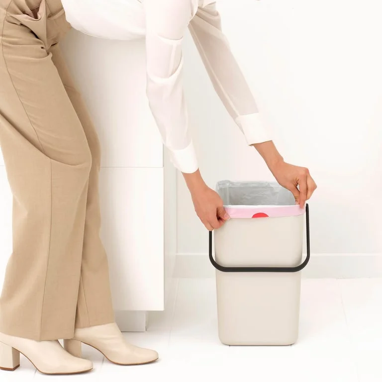 Coș de colectare separată Brabantia Sort&Go 25L, Soft Beige