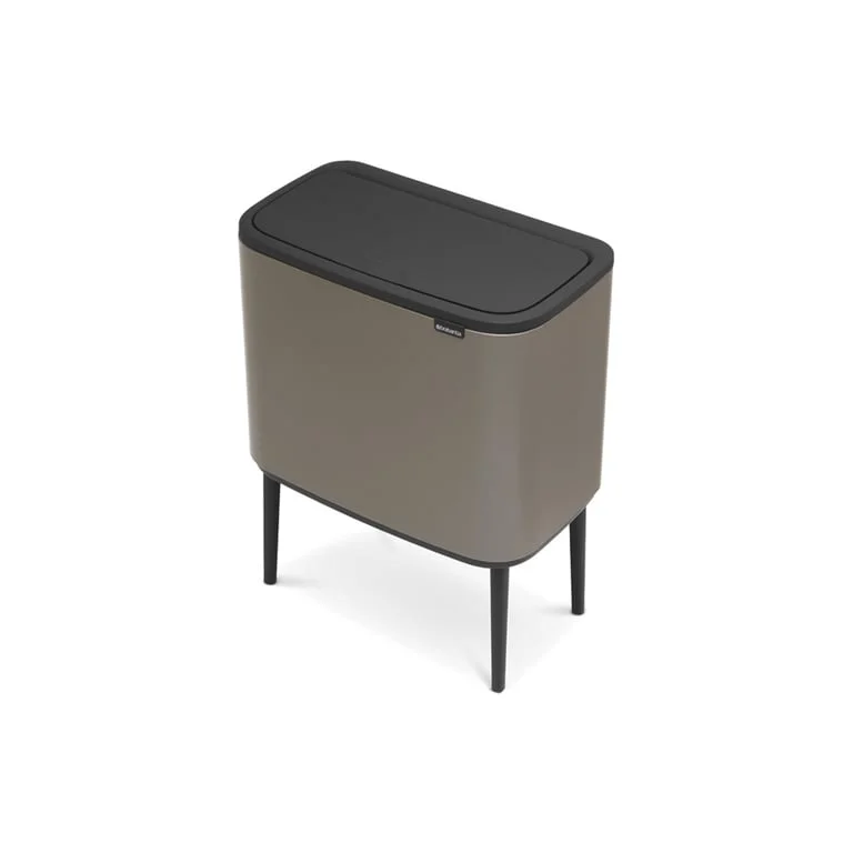 Coș de gunoi Brabantia Bo Touch 3x11L, Platinum