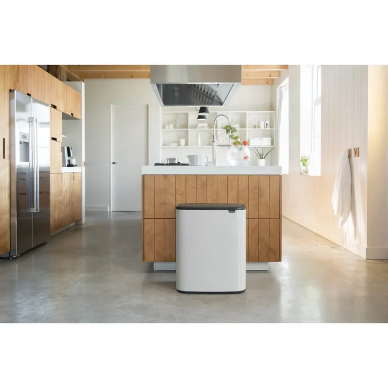Coș de gunoi Brabantia Bo Touch 60L, White