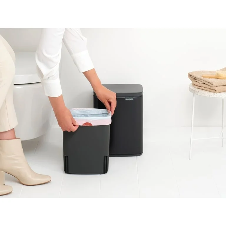Coș de gunoi Brabantia Bo Small 7L, Matt Black