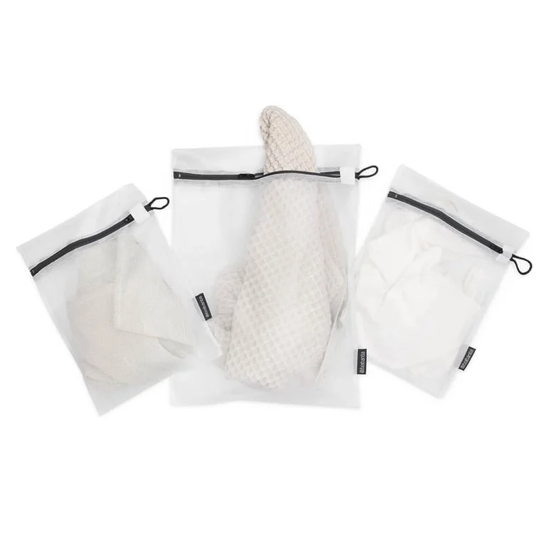 Laundry Bags Brabantia White/Grey, Two Sizes, 3 Pcs