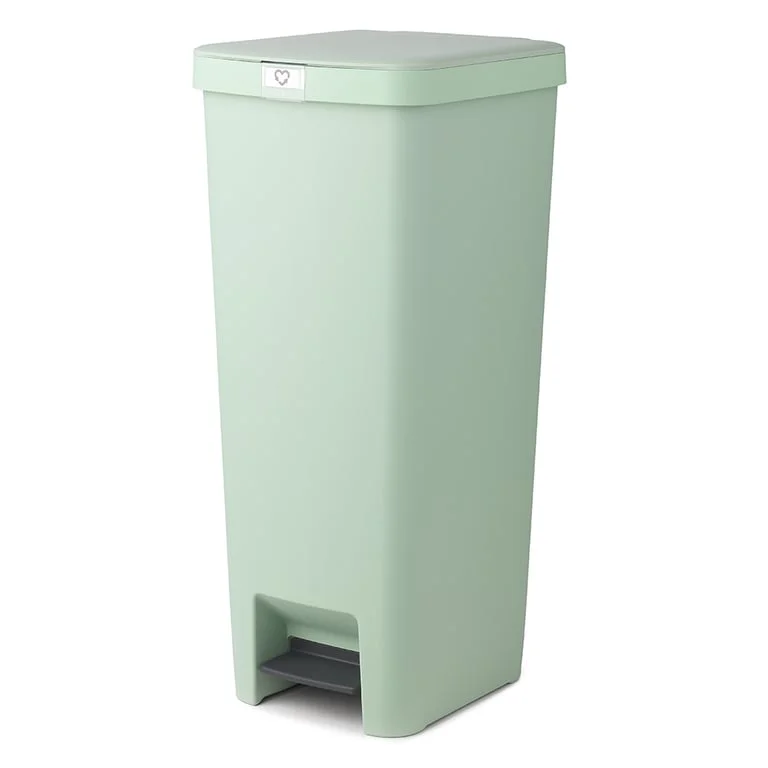 Coș de gunoi cu pedală Brabantia StepUp 40L, Jade Green