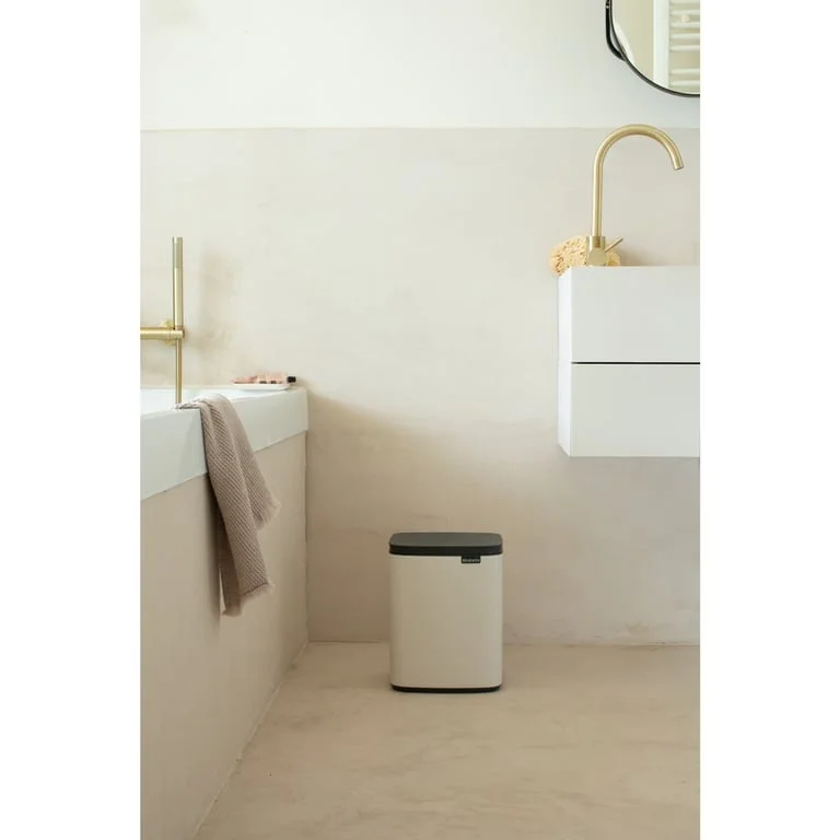 Coș de gunoi Brabantia Bo Small 7L, Soft Beige