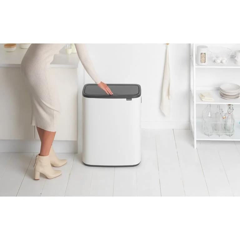 Coș de gunoi Brabantia Bo Touch 60L, White