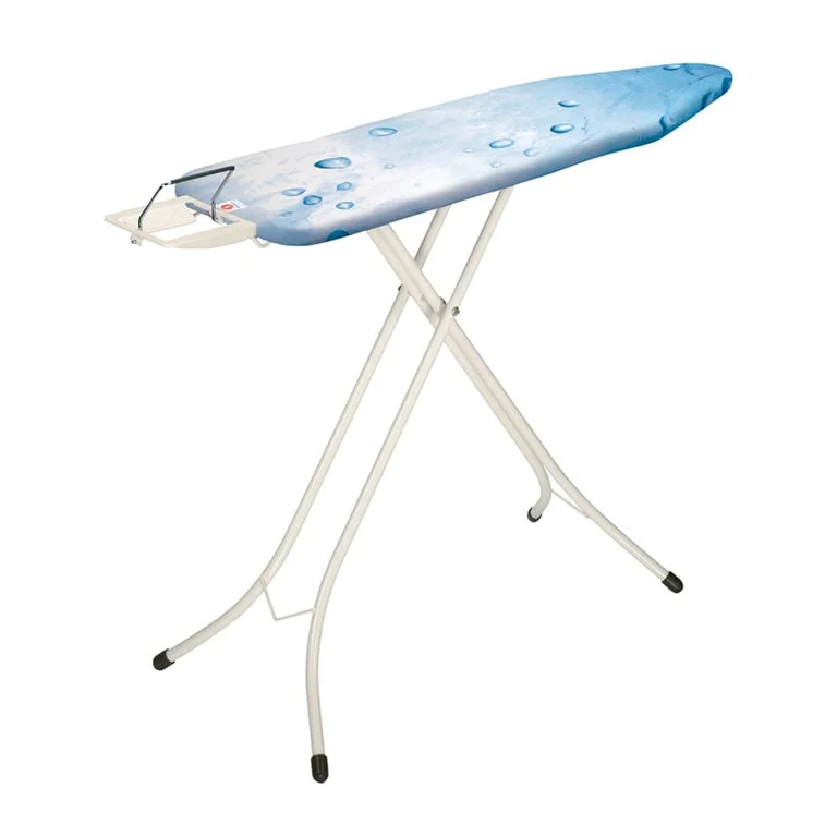 Masă de călcat Brabantia B 124x38cm cu suport pentru fier de călcat, Ice Water