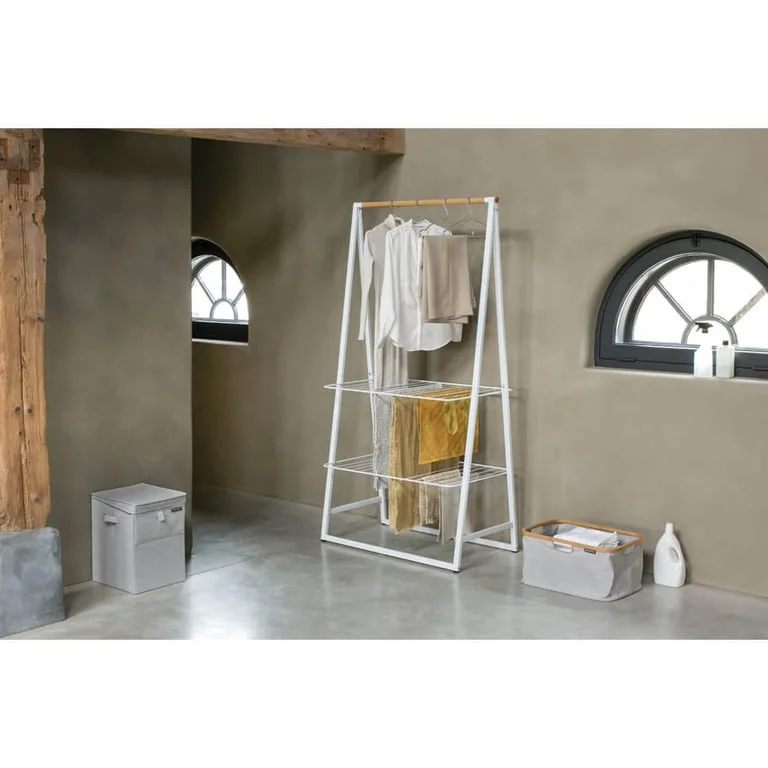 Stackable Laundry Box Brabantia Linn, 35L Grey