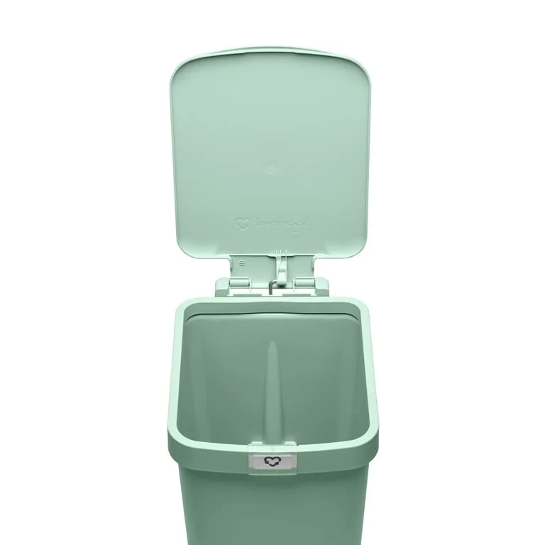 Coș de gunoi cu pedală Brabantia StepUp 16L, Jade Green